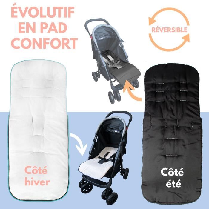 Chancelière Poussette Bébé GD04249-Chancelière Poussette