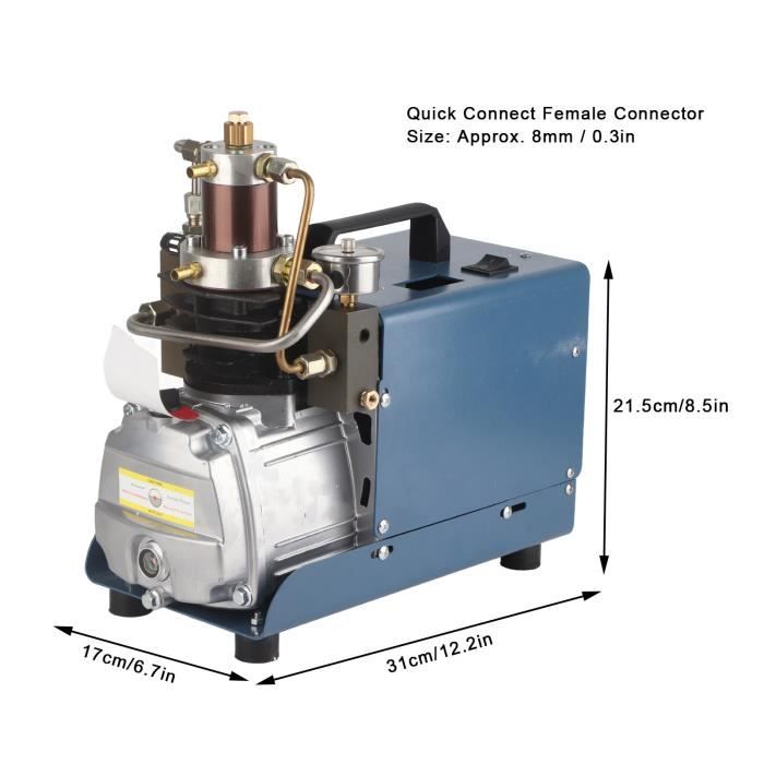 Compresseur d'air DIOCHE Pompe 4500Psi Soupape de sécurité basse — free download