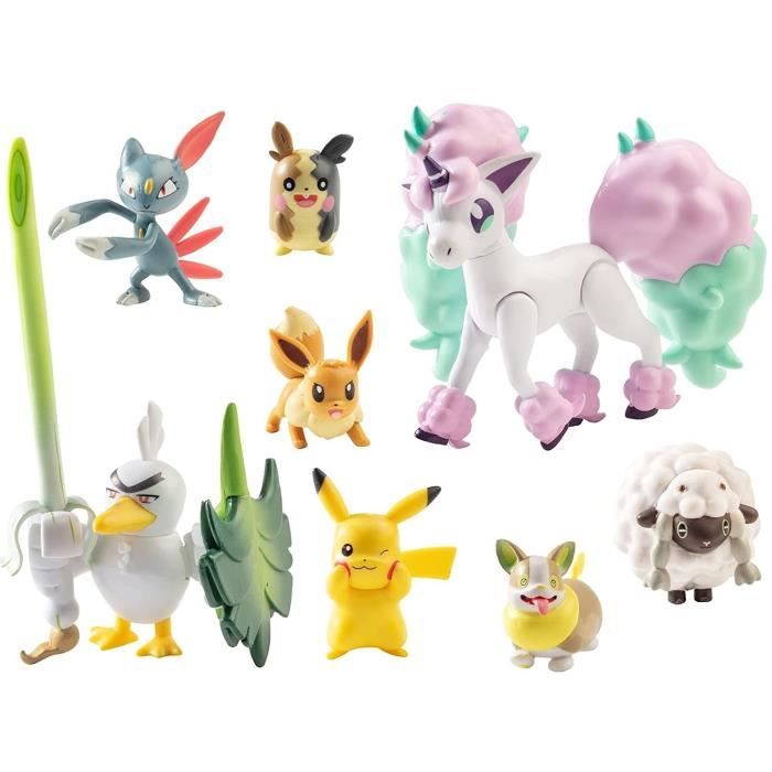 Pack de 8 figurines Pokemon