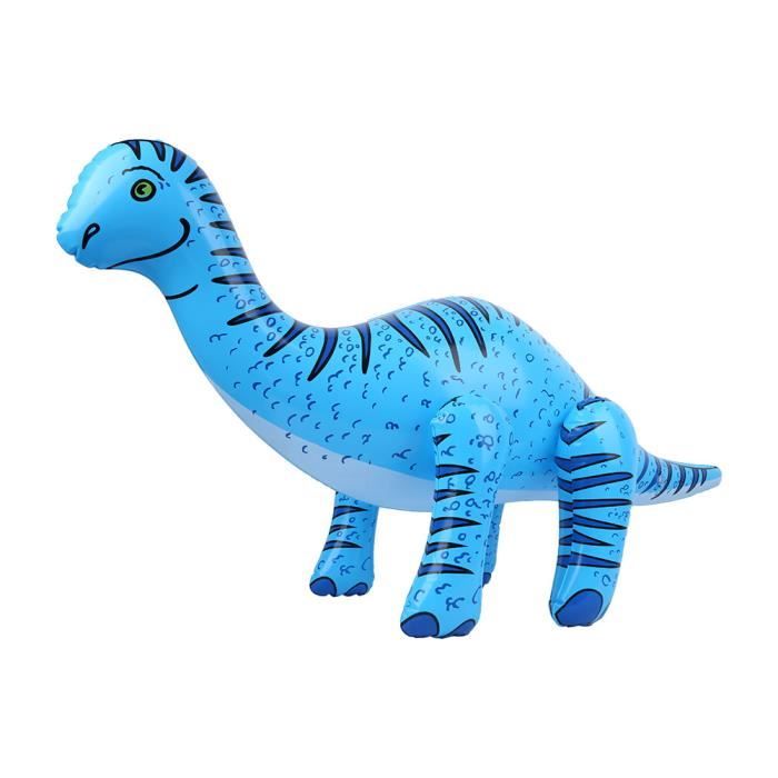 SURENHAP Jouet de dinosaure Modèle de dinosaure de Simulation pour  puericulture coffret Corps d'iguanodon entièrement bleu
