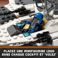 LEGO Star Wars 75348 Le Chasseur Fang Mandalorien Contre le TIE Interceptor, Jouet de Vaisseaux-3