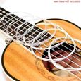 OCIODUAL Set Jeu de 6 Cordes Nylon Guitare Classique Classical Tie End Guitar GF80310-3
