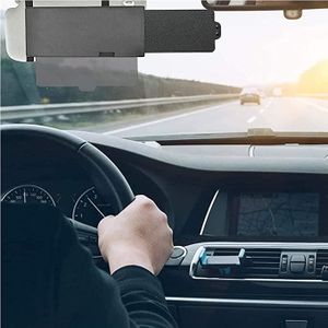 WSSROGY Extension de pare-soleil de voiture polarisée anti-reflet jour et nuit universelle pour voiture, SUV, camion