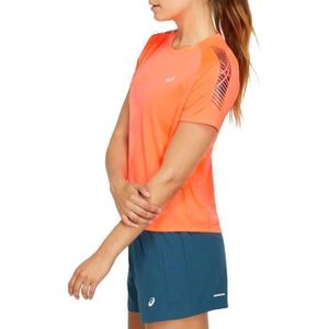 asics t shirt femme jaune