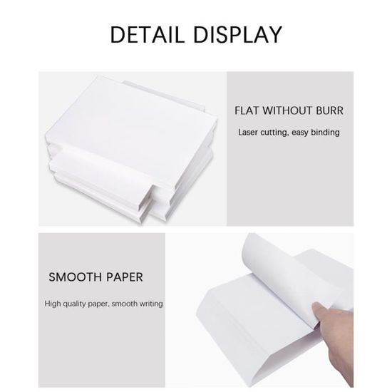 Ramette papier A4 standard 80g - Blanc - Cdiscount Informatique