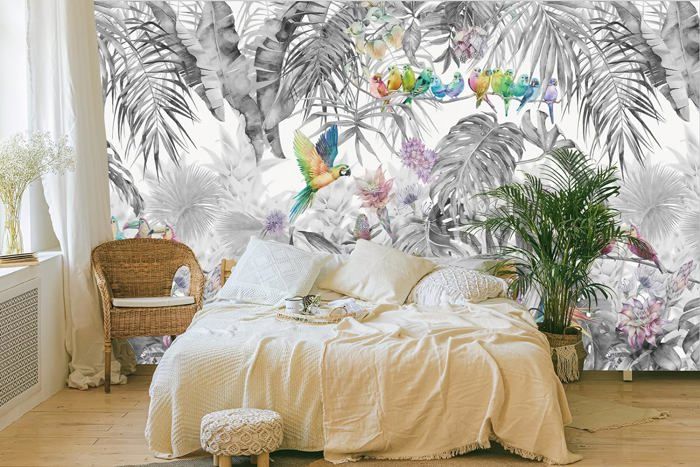 Panorama Jungle Papier Peint Photo Soie 400x280cm Affiche 3D Affiche ...