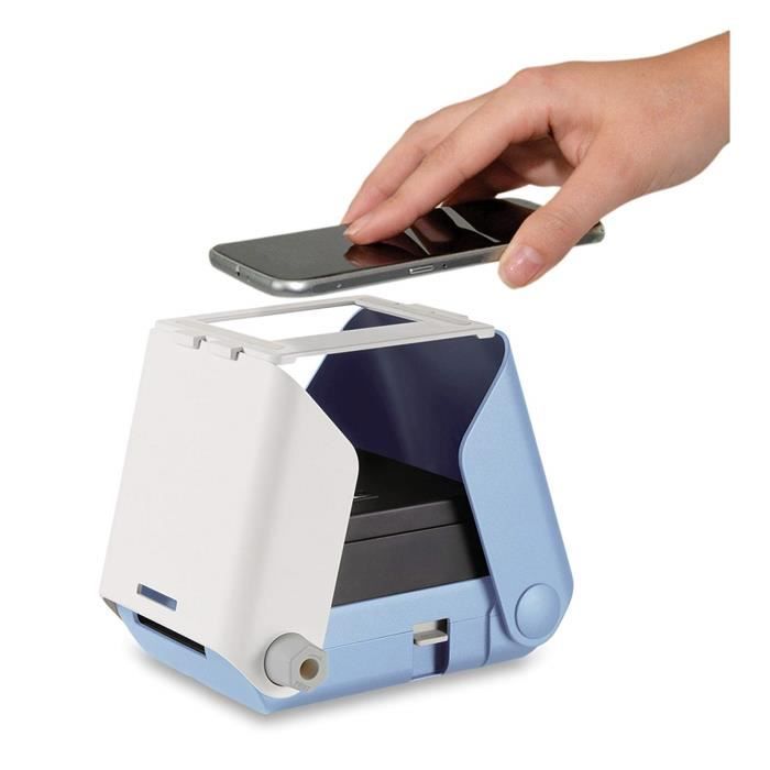 TOMY KIIPIX - Imprimante Photo Portable Bleue E72752, Mini Imprimante Photo  Couleur 1 ppm, Imprimante instantanée Polaroïd, Scann - Cdiscount  Informatique