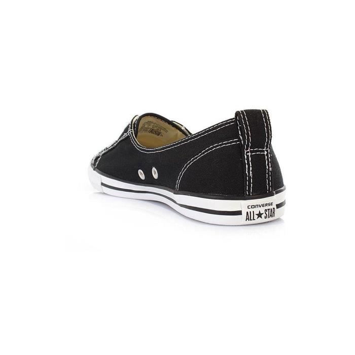 Baskets CONVERSE CTAS Ballet Ox Femme Noir Lacets Textile Noir Cdiscount Chaussures