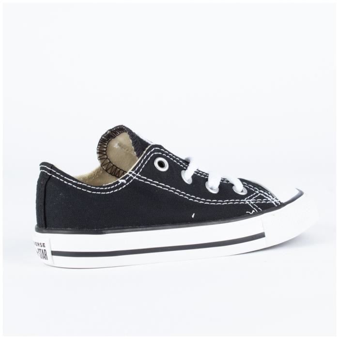 Converse basse noir enfant 2025