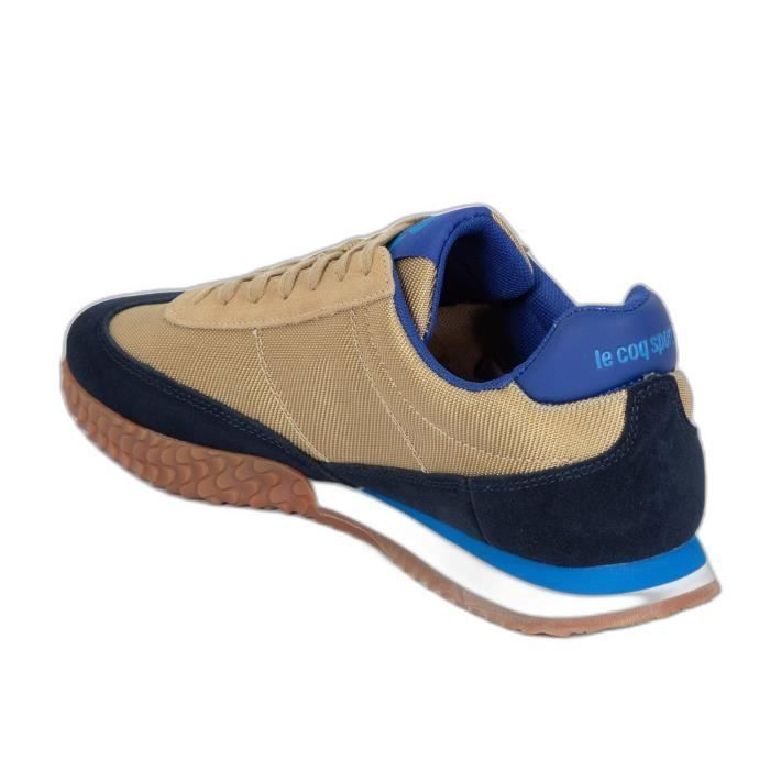 Baskets Homme LE COQ SPORTIF Veloce Winter Craft ark Beige Lacets Lark Cdiscount Chaussures