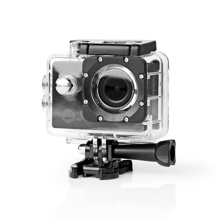 Caméra sport Type GOPRO 4K@60fps 16 MPixel + Support Étanche 30.0 m 90 min  Wi-Fi pour : Android? / IOS