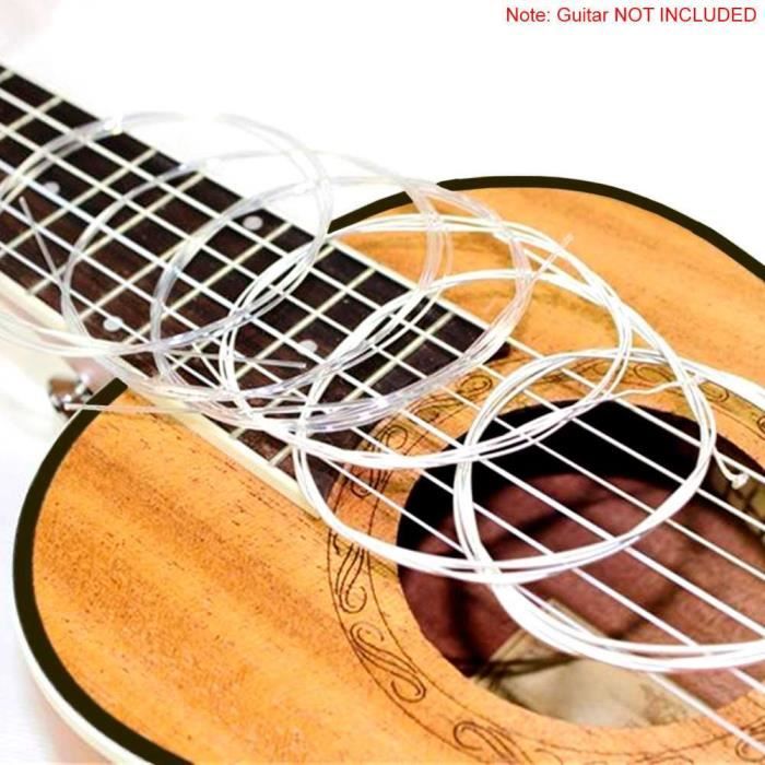 OCIODUAL Set Jeu de 6 Cordes Nylon Guitare Classique Classical Tie End  Guitar GF80310 - Cdiscount Instruments de musique