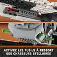 LEGO Star Wars 75348 Le Chasseur Fang Mandalorien Contre le TIE Interceptor, Jouet de Vaisseaux-4