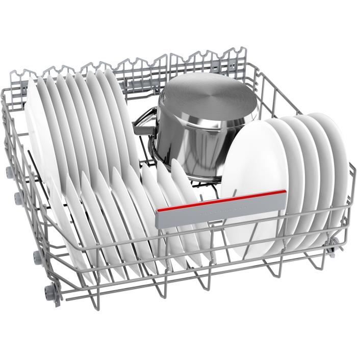 Lave-vaisselle pose-libre Zeolith, bandeau de commande discret et équipe  d'une zone de nettoyage intensive, 60 cm, Blanc Bosch SMS6ZCW08E - Meg  diffusion