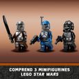 LEGO Star Wars 75348 Le Chasseur Fang Mandalorien Contre le TIE Interceptor, Jouet de Vaisseaux-5