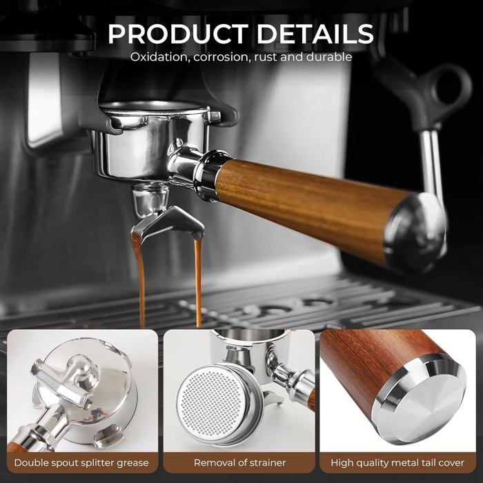 GOTOTOP Passoire à café Filtre à café en acier inoxydable à grain fin entonnoir goutte à goutte