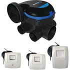 VMC simple flux hygroréglable ALDES - EasyHome Hygro Premium MW - jusqu'à 7 sanitaires - économies d'énergie