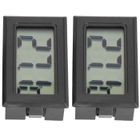 IAMS CHIEN Qiilu Thermomètre digital 2pcs Thermomètre Numérique de Réservoir de Poissons Jauge de Température d'Aquarium avec Sonde