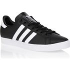 Baskets ADIDAS ORIGINALS Coast Star Homme - Cuir Noir/Blanc - 3 bandes dentelées