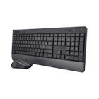 Trust Trezo Ensemble Clavier Souris Sans Fil Silencieux - AZERTY - Conception Durable