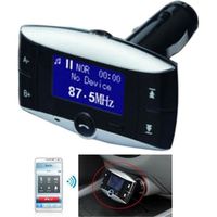  Blutooth  voiture Lecteur Mp3 FM Transmetteur LCD SD MMC USB à Distance 