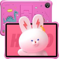 Blackview Tab 30 Kids Tablette Tactile pour Enfants Android 13Go 10.1" 60Hz 6Go+64Go-SD 128Go 5100mAh WiFi Éducative Tablette - Rose