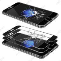 ebestStar ® Film Protecteur écran VERRE Trempé INCURVE Vitre anti casse pour Apple iPhone 7 Plus écran 5,5", Couleur Noir