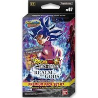 Dragon Ball Super Card Game (DBSCG), PREMIUM Pack 07 “Realm Of Gods” (4 Boosters) version française (jeux de cartes à