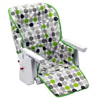 Housse d'assise pour chaise haute bébé enfant gamme Ptit - Ptit Pois - Monsieur Bébé