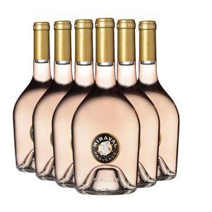 VIN ROSE Miraval Côtes de Provence 2023 - Vin Rosé (6x75cl)
