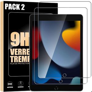 TECHGEAR [2 Pack] Protection Écran En Verre Trepé Copatible Avec