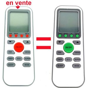 Nouveau remplacement à télécommande YKR-T/011E pour le climatiseur AUX blanc  44
