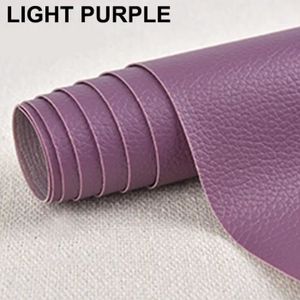 COLLE - PATE ADHESIVE 25x30cm - Violet clair - Ruban de réparation de cuir auto-adhésif, colle de bain bricolage, matériel en tissu