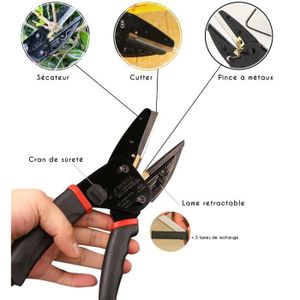 Batterie Grasschere 7,2 V Batterie 1500 mAh Sécateur débroussailleuse arbuste CISEAUX