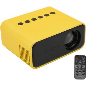 Vidéoprojecteur Mini Projecteur, 100-240V 1080P Hd Led Projecteur 