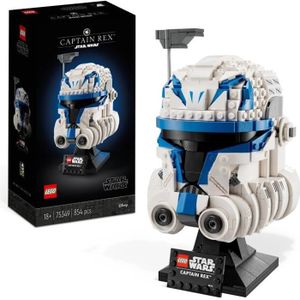 ASSEMBLAGE CONSTRUCTION LEGO® Star Wars 75349 Le Casque du Capitaine Rex, Maquette à Construire pour Adultes