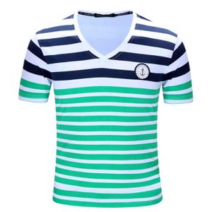 MAILLOT DE FOOTBALL - T-SHIRT DE FOOTBALL - POLO DE FOOTBALL T-shirt homme T-shirt de football T-shirt rayé T-s