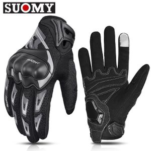 GANTS - SOUS-GANTS gants de Moto pour hommes et femmes,en maille,respirant,pour écran tactile,pour Motocross,cyclisme,pour - Gray[C99601]