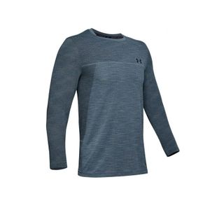 T-SHIRT MAILLOT DE SPORT T-Shirt Under Armour Vanish Seamless LS Gris Homme - Fitness - Manches longues - Respirant