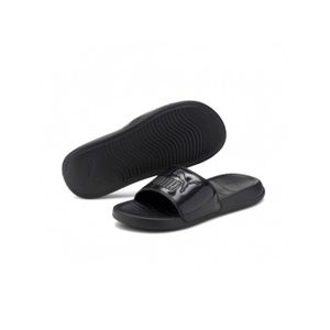claquette noir femme