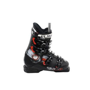 Chaussure de ski occasion junior Tecno pro T50 noir rouge 