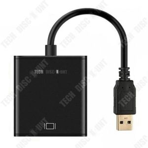 Adaptateur USB 3.0 vers 4x HDMI - Carte Vidéo & Graphique Externe -  Convertisseur USB Type-A vers Quadruple Écran HDMI - 1080p 60Hz - Dongle  Multi
