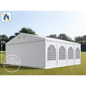 TONNELLE - BARNUM Tente de réception TOOLPORT 8x8m PVC anti-feu - Gr