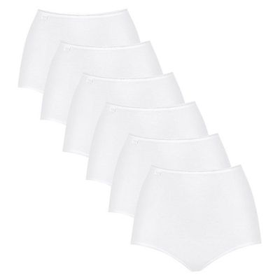 Lot De 3 Slips Chic Midi Sloggi Taille 38 Blanc - Neufs Avec étiquettes