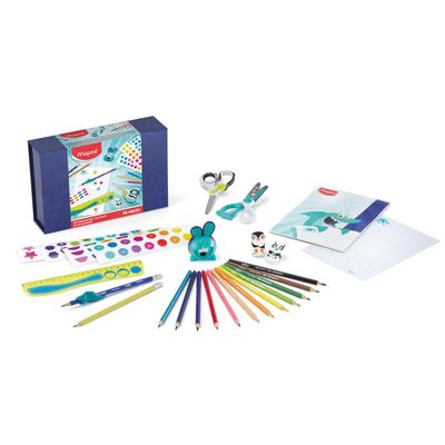 Cahier Magique D’Apprentissage Écriture Pour Enfants – 4 Livrets Réutilisables Groove Calligraphy + 5 Recharges + Porte-stylo + Correcteur De Poignée