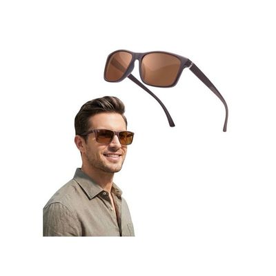 Lunettes De Soleil Polarisées Sport UV400 – Cadre TR90 Léger, Verres TAC, Adaptées Cyclisme, Course, Pêche, Randonnée