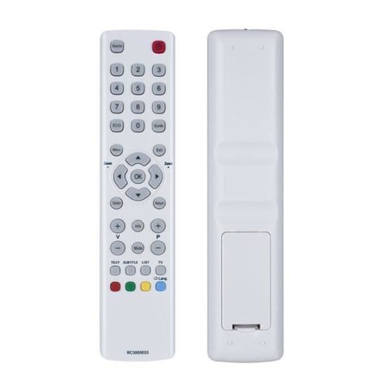 Télécommande Infrarouge RC112A Pour TV Thomson / TCL - Remplacement Pour Plusieurs Modèles - Sans Piles - 3
