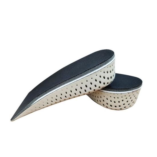 Semelles Intérieures Rehaussantes - Hauteur 3cm, 5cm, 7cm Ou 9cm, Noir, Marque Footboost