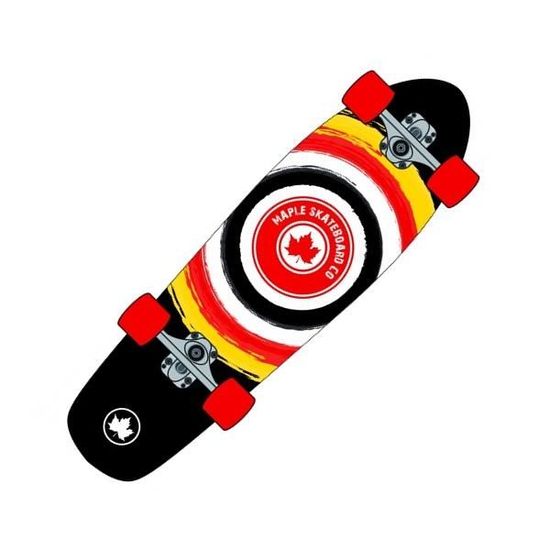 Skateboard Cruiser MAPLE Coast Target 28" Achat / Vente Skateboard