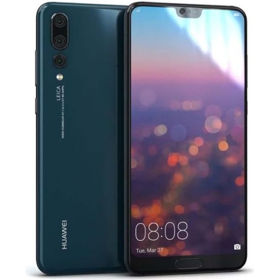 Huawei P20 Pro Smartphone débloqué 4G 6,1 pouces - 128 Go/6 Go - Double